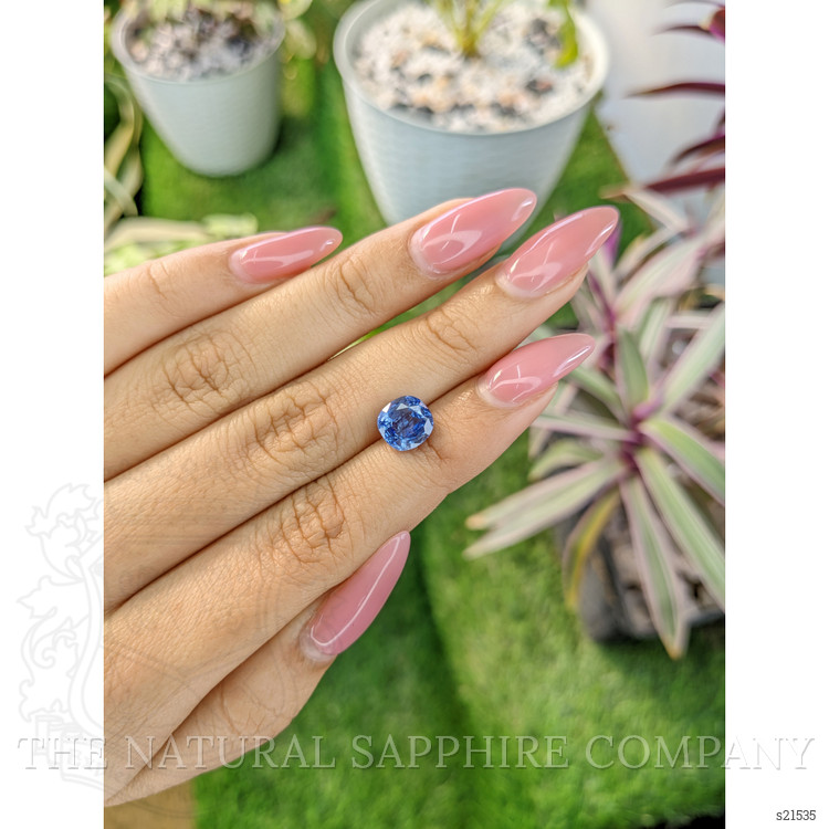 2.62 Ct. Blue Sapphire from Ceylon (Sri Lanka)