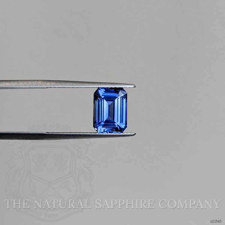 3.77 Ct. Blue Sapphire from Ceylon (Sri Lanka)