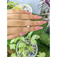 1.47 Ct. White Star Sapphire from Ceylon (Sri Lanka) Life Style