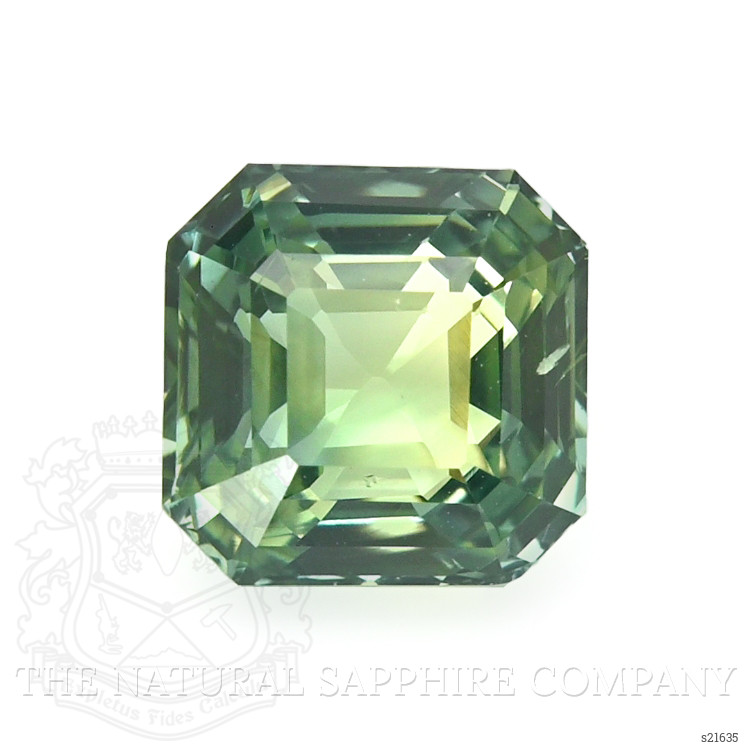 1.54 Ct. Yellowish Green Sapphire from Madagascar