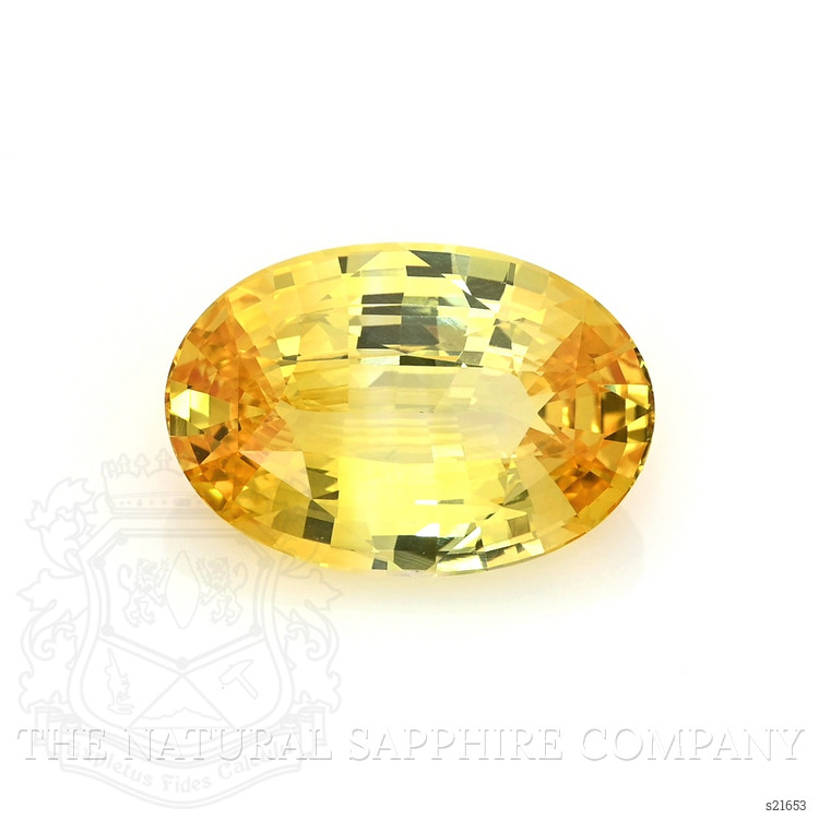 8.04 Ct. Yellow Sapphire from Ceylon (Sri Lanka)