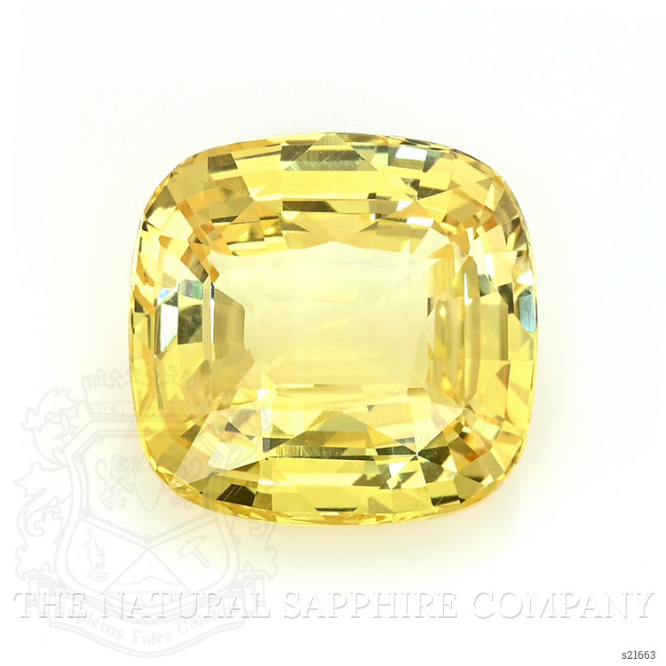 16.04 Ct. Yellow Sapphire from Ceylon (Sri Lanka)