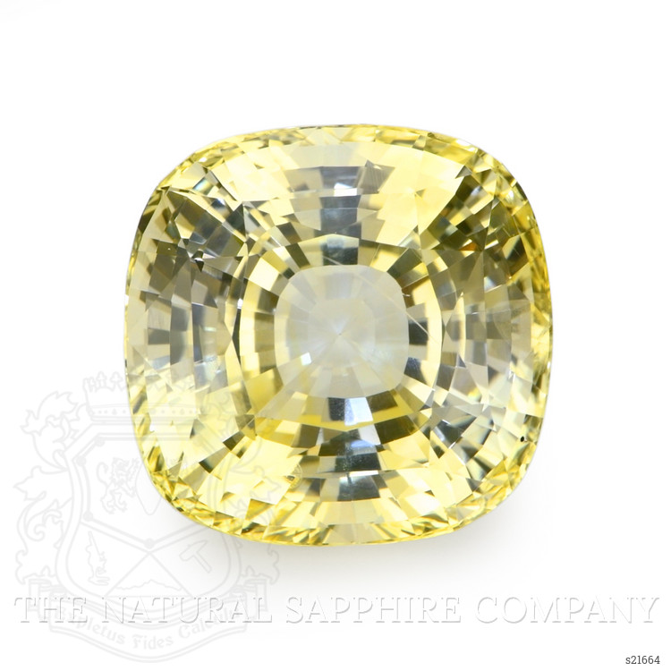 28.89 Ct. Yellow Sapphire from Ceylon (Sri Lanka)