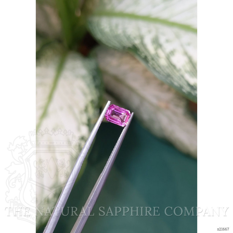 1.11 Ct. Pink Sapphire from Ceylon (Sri Lanka)