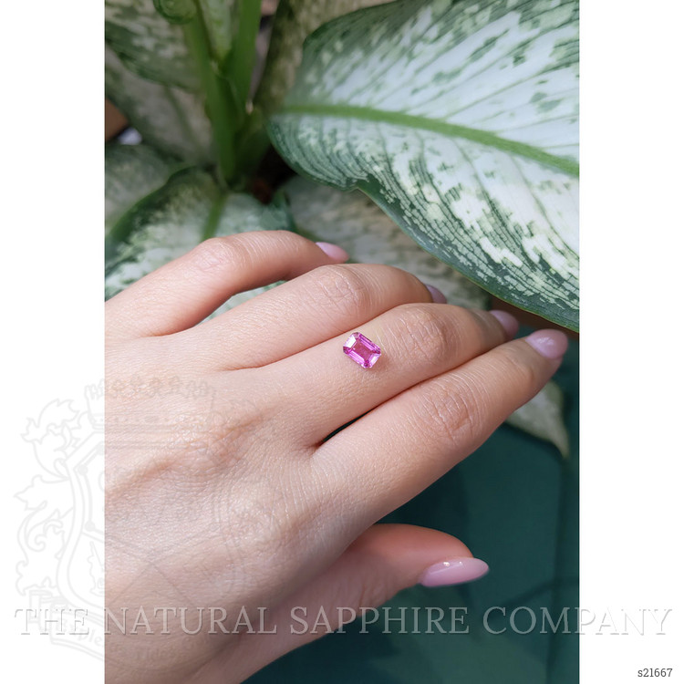 1.11 Ct. Pink Sapphire from Ceylon (Sri Lanka)