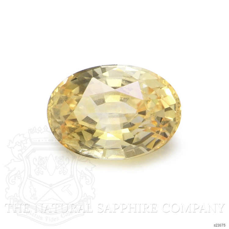 1.65 Ct. Yellow Sapphire from Ceylon (Sri Lanka)