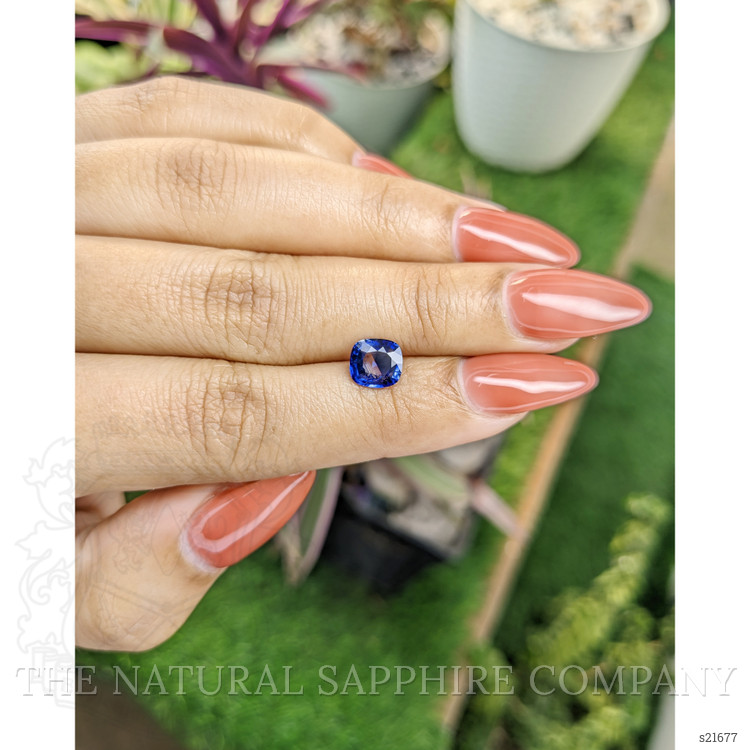 1.30 Ct. Bi Color Sapphire from Ceylon (Sri Lanka)