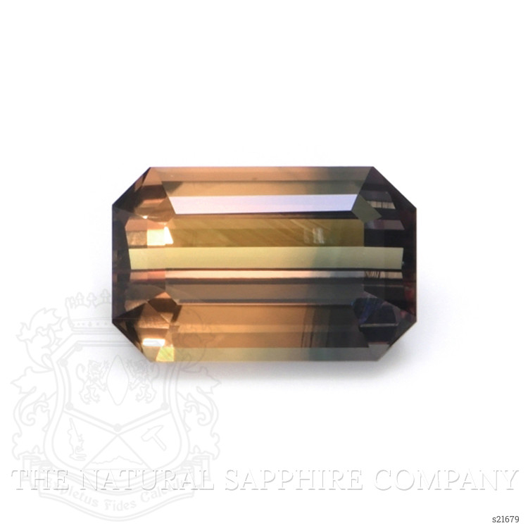 2.14 Ct. Bi Color Sapphire from Ceylon (Sri Lanka)