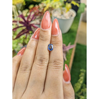 1.43 Ct. Bi Color Sapphire from Ceylon (Sri Lanka) Life Style
