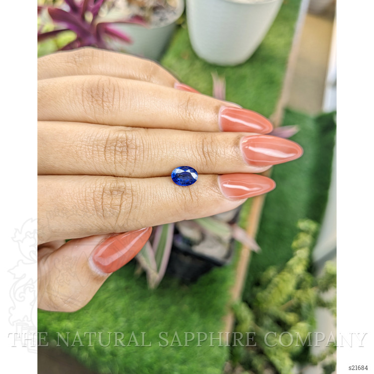 1.59 Ct. Blue Sapphire from Ceylon (Sri Lanka)