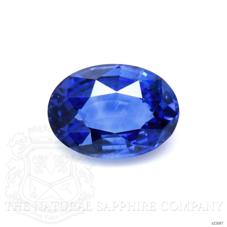 1.72 Ct. Blue Sapphire from Ceylon (Sri Lanka)