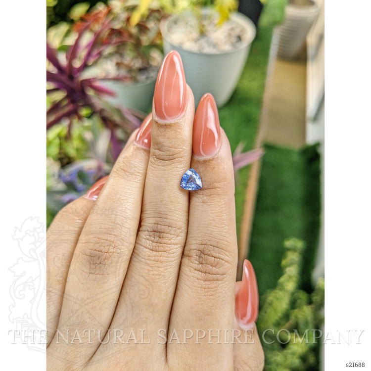1.09 Ct. Blue Sapphire from Ceylon (Sri Lanka)