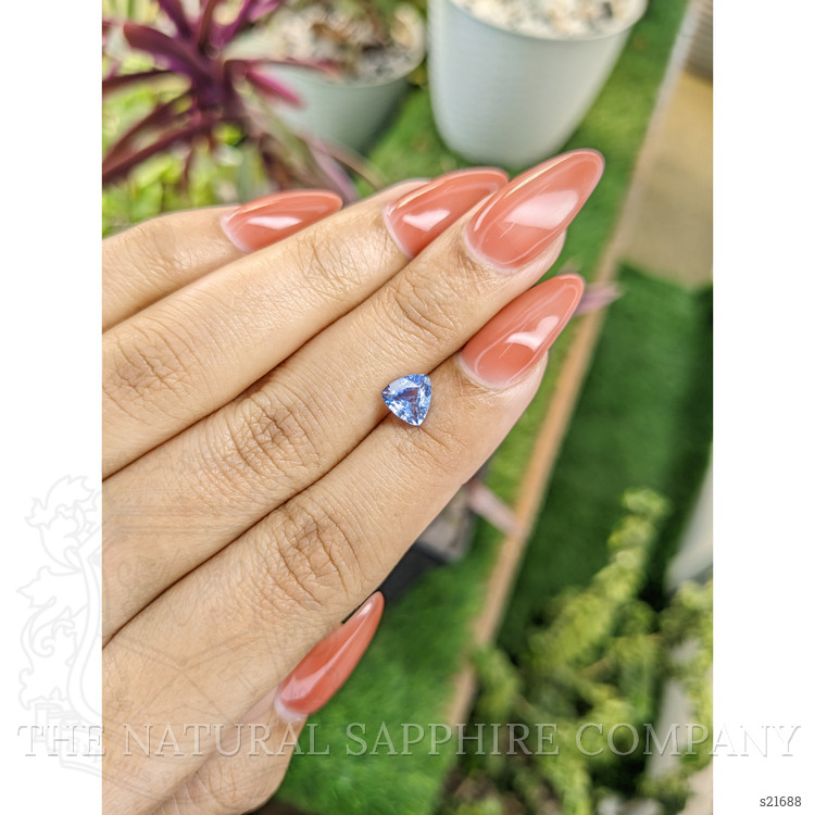 1.09 Ct. Blue Sapphire from Ceylon (Sri Lanka)