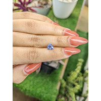 1.09 Ct. Blue Sapphire from Ceylon (Sri Lanka) Life Style