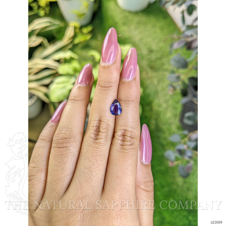 1.55 Ct. Color Change Sapphire from Ceylon (Sri Lanka)