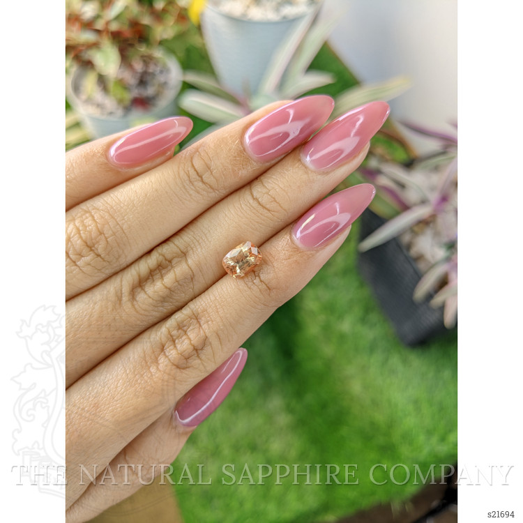 2.11 Ct. Padparadscha Sapphire from Ceylon (Sri Lanka)