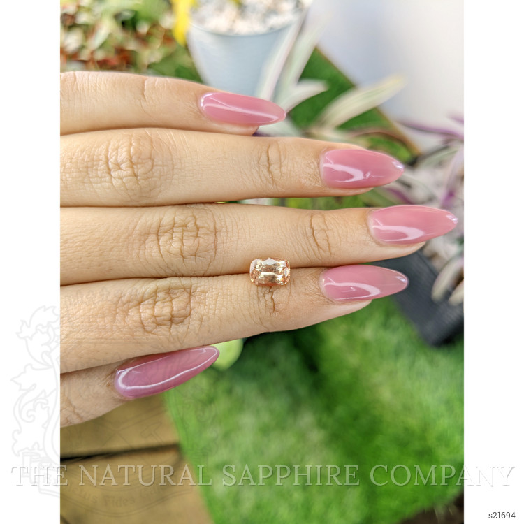 2.11 Ct. Padparadscha Sapphire from Ceylon (Sri Lanka)