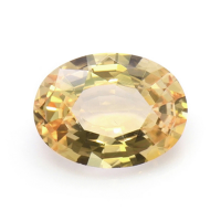 2.33 Ct. Orangish Yellow Sapphire from Ceylon (Sri Lanka) Video