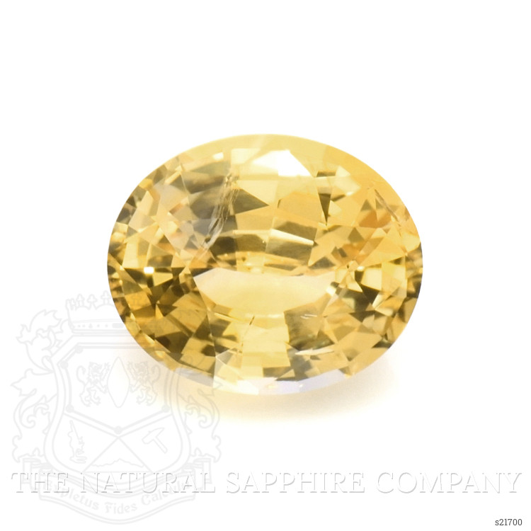 2.78 Ct. Yellow Sapphire from Ceylon (Sri Lanka)