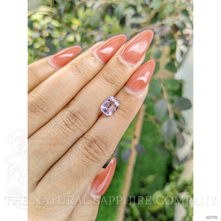 2.25 Ct. Pinkish Purple Sapphire from Ceylon (Sri Lanka)