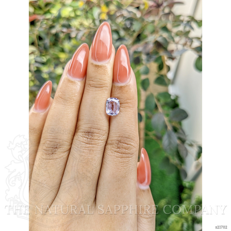 2.25 Ct. Pinkish Purple Sapphire from Ceylon (Sri Lanka)