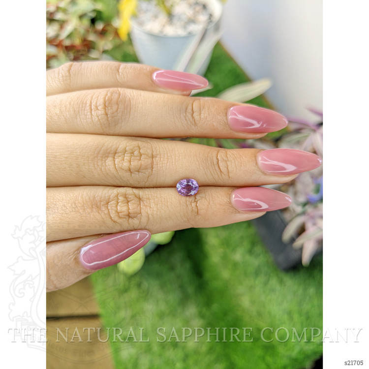 1.13 Ct. Purple Sapphire from Ceylon (Sri Lanka)