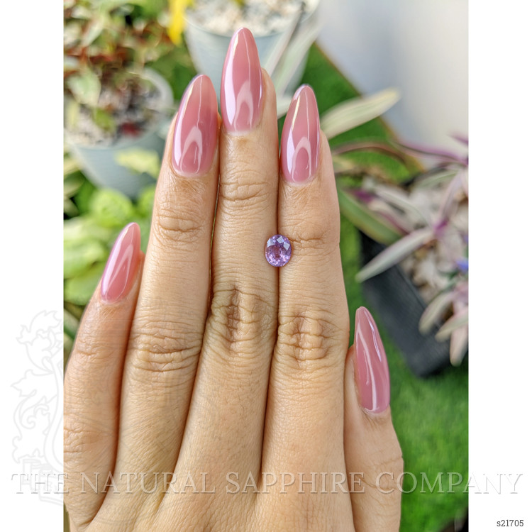 1.13 Ct. Purple Sapphire from Ceylon (Sri Lanka)