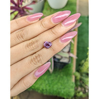 3.01 Ct. Pinkish Purple Sapphire from Ceylon (Sri Lanka) Life Style