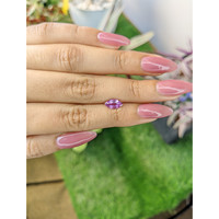 1.17 Ct. Pinkish Purple Sapphire from Ceylon (Sri Lanka) Life Style