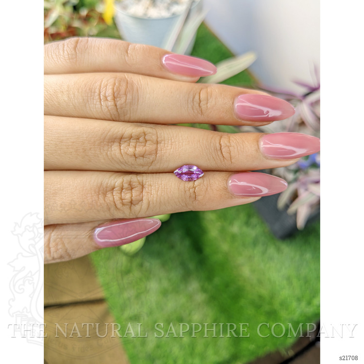 1.17 Ct. Pinkish Purple Sapphire from Ceylon (Sri Lanka)