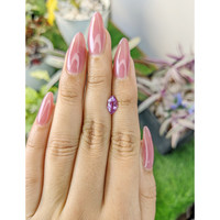 1.17 Ct. Pinkish Purple Sapphire from Ceylon (Sri Lanka) Life Style