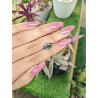 3.11 Ct. Bluish Green Sapphire from Ceylon (Sri Lanka) Life Style