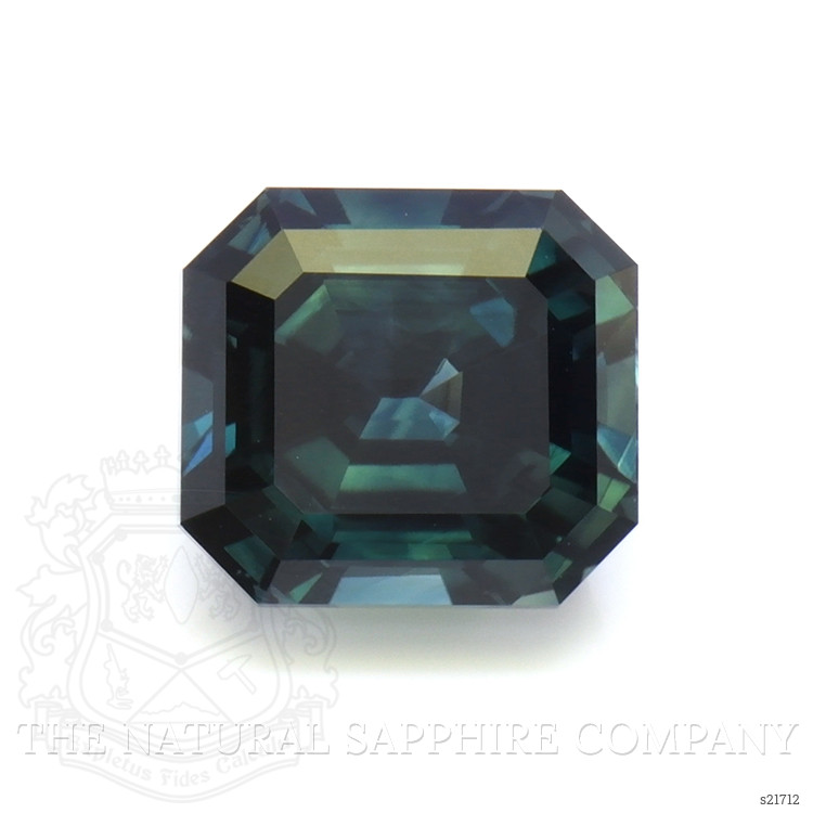 4.62 Ct. Greenish Blue Sapphire from Ceylon (Sri Lanka)