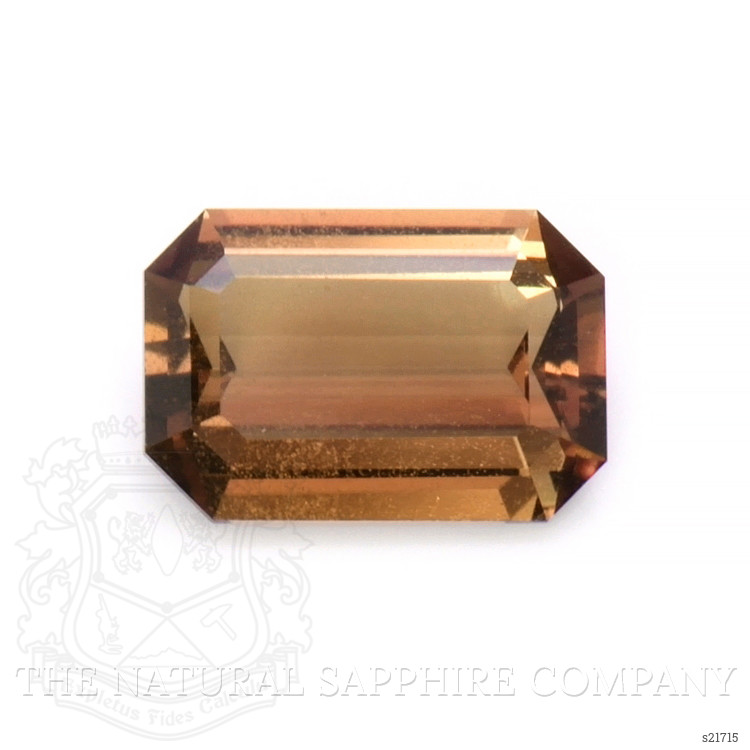 1.24 Ct. Orangish Brown Sapphire from Ceylon (Sri Lanka)