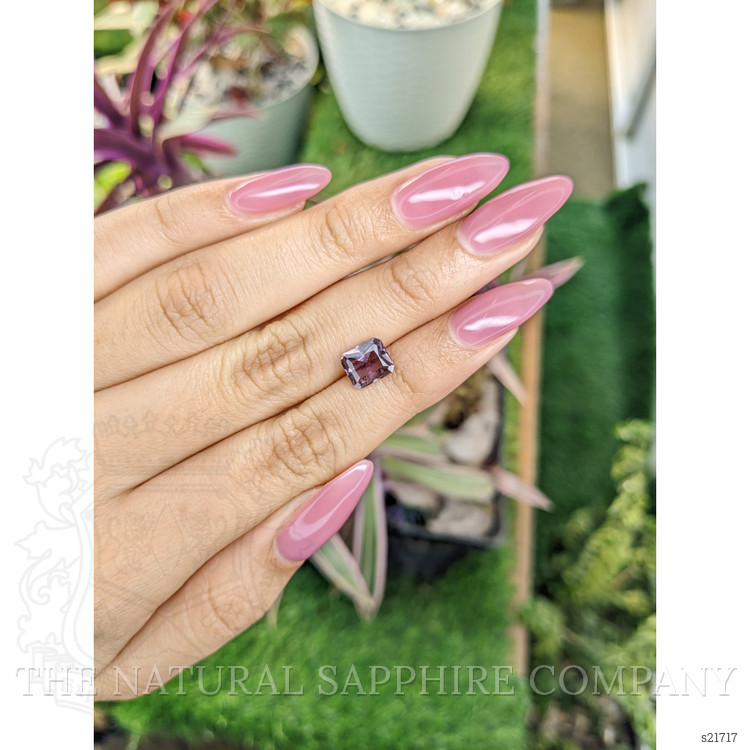 2.00 Ct. Pinkish Brown Sapphire from Ceylon (Sri Lanka)