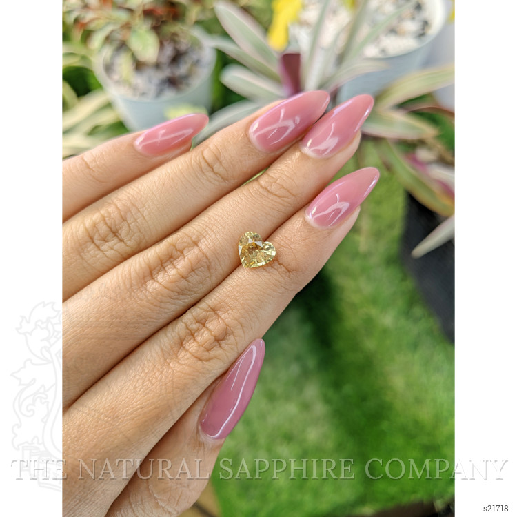 1.69 Ct. Yellow Sapphire from Ceylon (Sri Lanka)