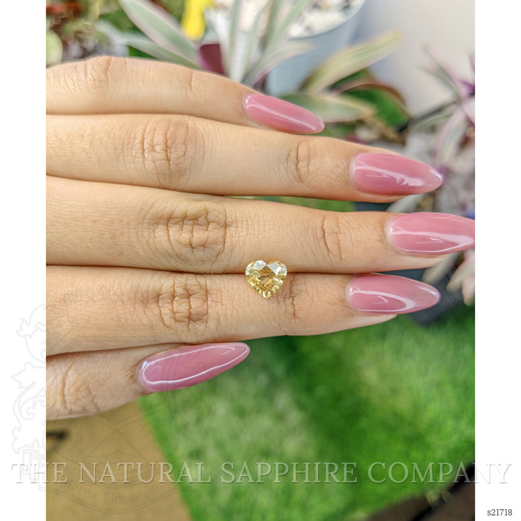 1.69 Ct. Yellow Sapphire from Ceylon (Sri Lanka)