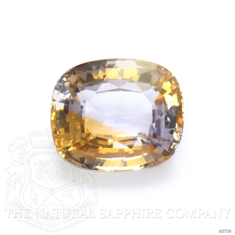 1.29 Ct. Bi Color Sapphire from Ceylon (Sri Lanka)
