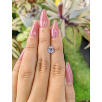 1.25 Ct. Blue Sapphire from Ceylon (Sri Lanka) Life Style