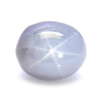 2.71 Ct. Greyish Blue Star Sapphire from Ceylon (Sri Lanka) Video