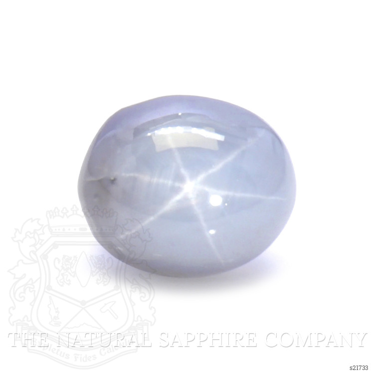 2.71 Ct. Greyish Blue Star Sapphire from Ceylon (Sri Lanka)