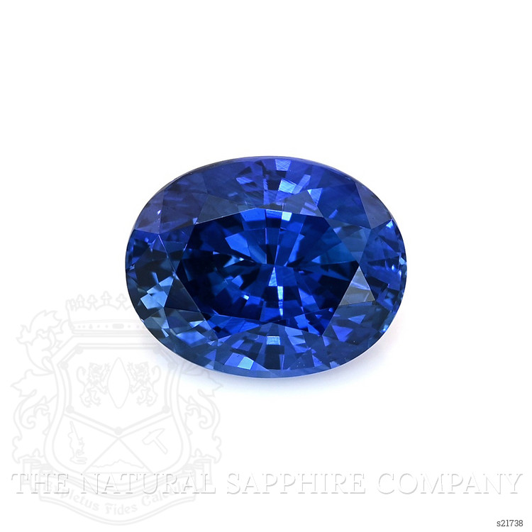 3.43 Ct. Blue Sapphire from Ceylon (Sri Lanka)