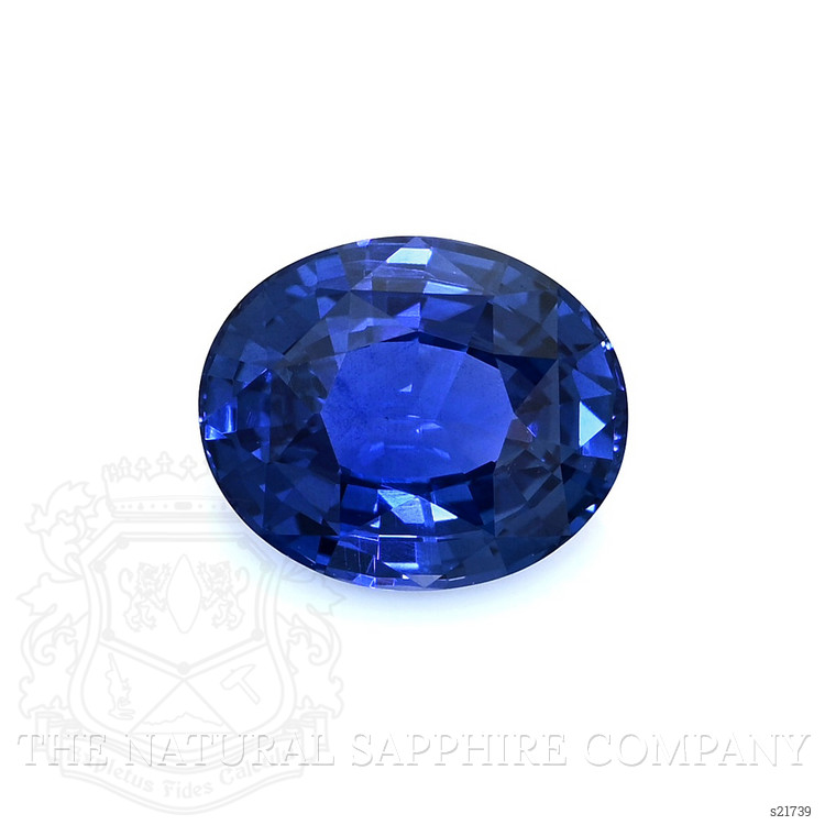 3.05 Ct. Blue Sapphire from Ceylon (Sri Lanka)