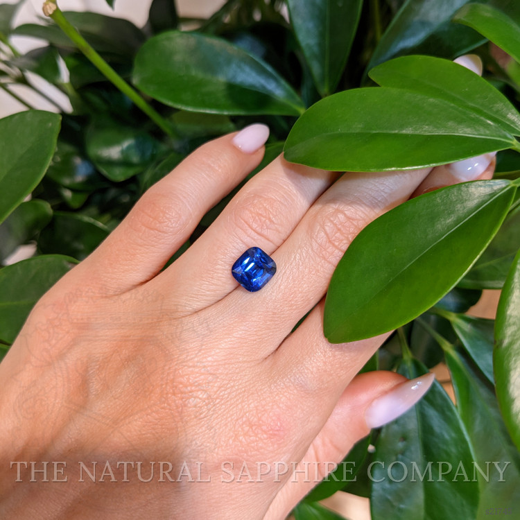 3.24 Ct. Blue Sapphire from Ceylon (Sri Lanka)