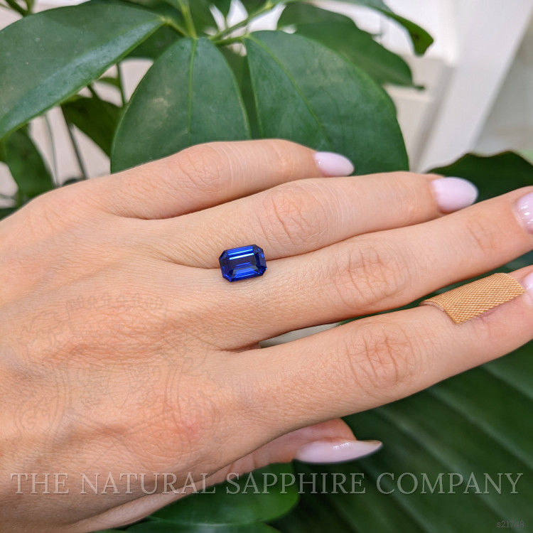 2.76 Ct. Blue Sapphire from Ceylon (Sri Lanka)