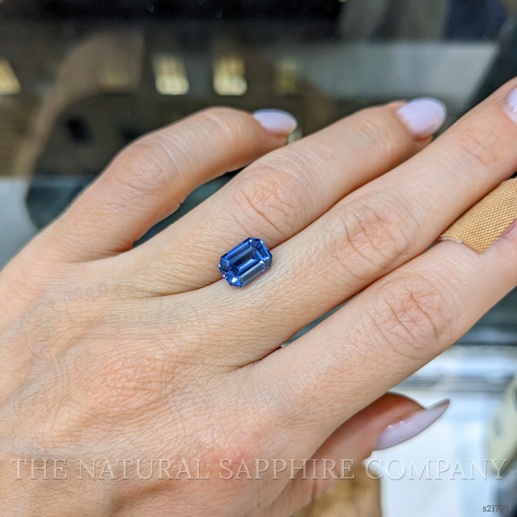 2.35 Ct. Blue Sapphire from Ceylon (Sri Lanka)