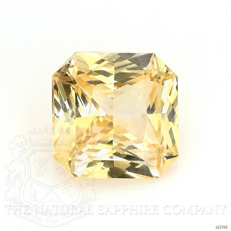9.70 Ct. Yellow Sapphire from Ceylon (Sri Lanka)