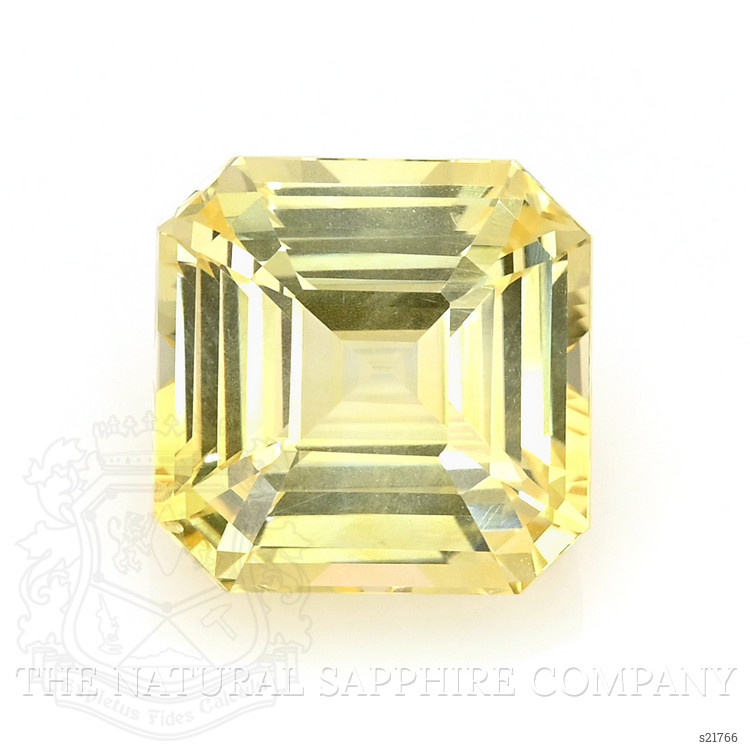 10.55 Ct. Yellow Sapphire from Ceylon (Sri Lanka)