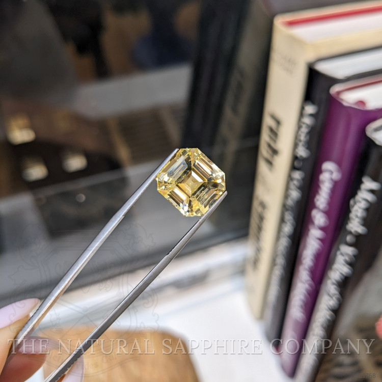 15.17 Ct. Yellow Sapphire from Ceylon (Sri Lanka)