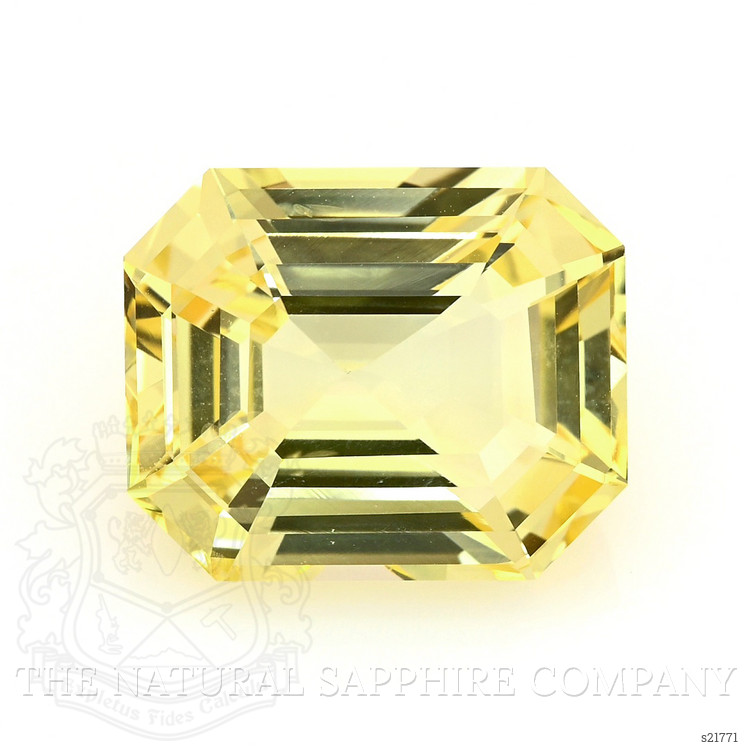 18.27 Ct. Yellow Sapphire from Ceylon (Sri Lanka)